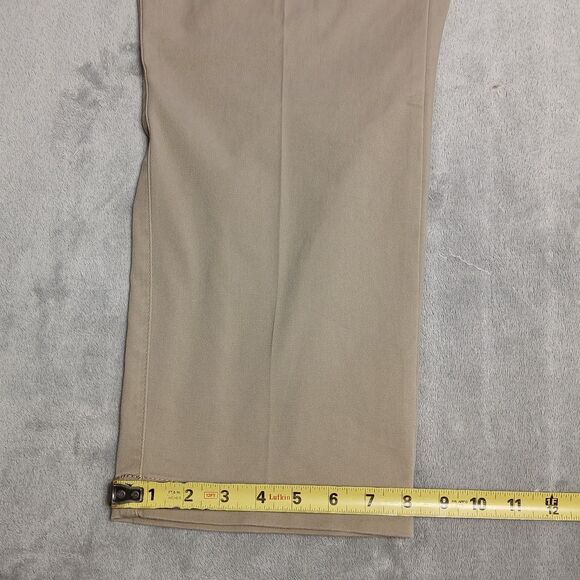 Lee Extreme Comfort Pants Lot (2) Mens 42x30 Relaxed Fit Chino Work Casual Khaki - Picture 9 of 10